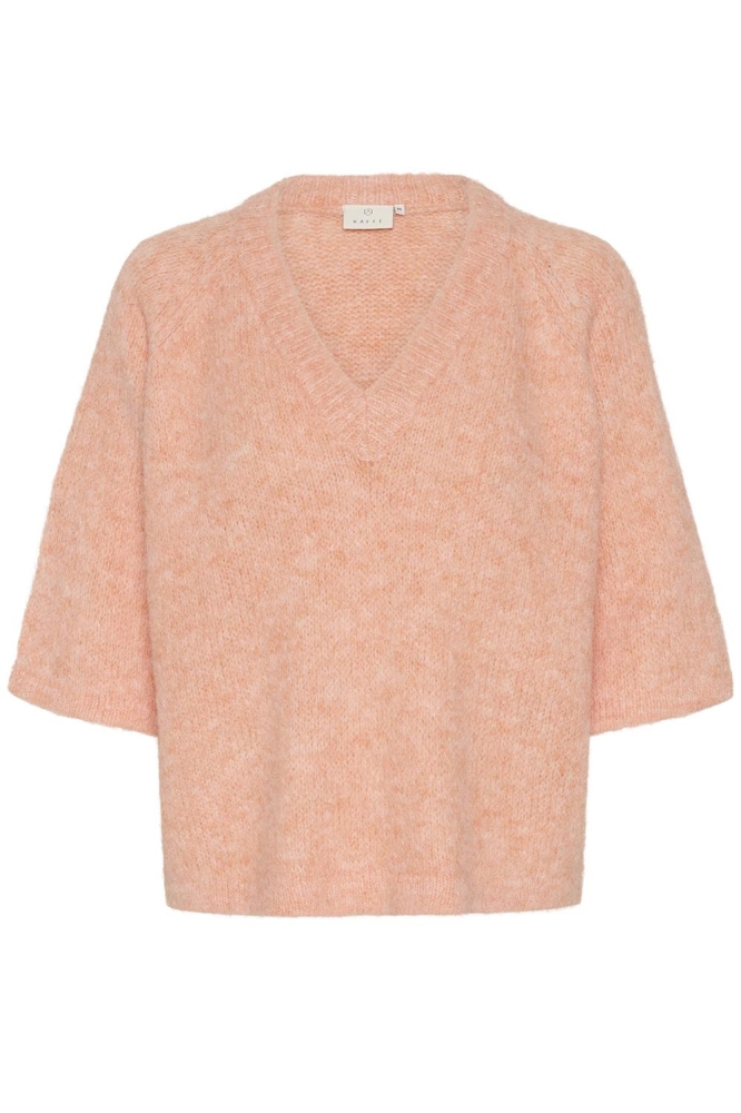 KAEMILIE V NECK PULLOVER 10509767 141228 Peach Nectar